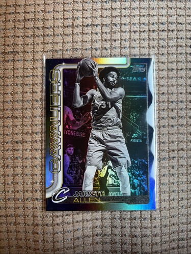 2025-26 Topps Koszykówka Jarrett Allen Blackout Parallel SP #85 Cavaliers - Zdjęcie 1 z 2
