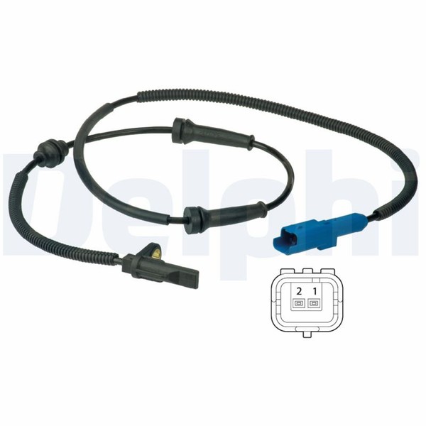Delphi ABS Sensor Raddrehzahl SS20390 FüR DS CitroËN Peugeot DS3 SW Picasso C3 1-image