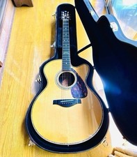 Yamaha LJ66 Custom Rosewood Acoustic Guitar Made in Japan Signed Rare Model