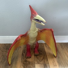 Giant Pterodactyl 18" Rubber Dinosaur Figure Toys R Us Maidenhead 2016 Toy Large