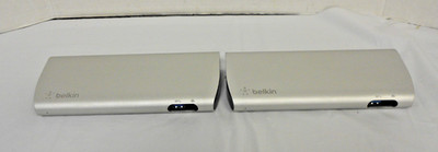 Belkin Thunderbolt 3 Express Dock HD F4U095 [UNIT ONLY] LOT OF 2