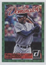 2014 Panini Donruss Elite Dominator Series 1 /999 Ken Griffey Jr #23 HOF no9