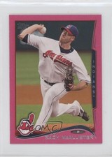 2014 Topps Mini Pink BCA 7/25 Zach McAllister #616 0a4v