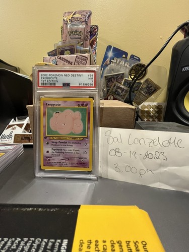 Exeggcute (1st Edition) graded PSA 7 for sale on eBay