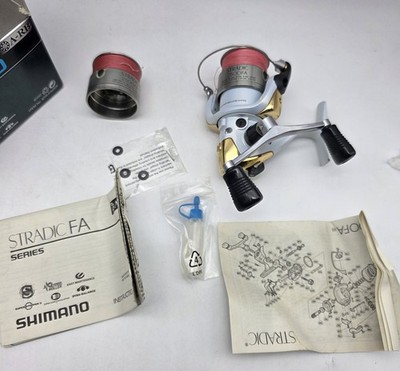 Shimano Stradic 2500 FA Inkl. Ersatzspule Angelrolle Spinnrolle Fischen Angeln 