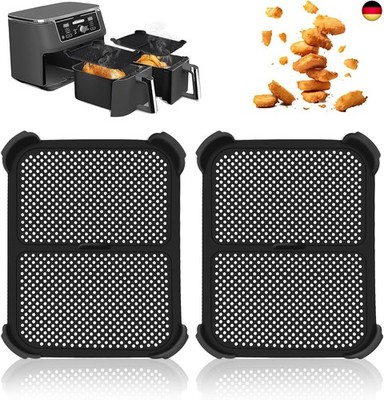 2 Stück Spritzschutz für Ninja Foodi Max Dual Zone AF400EU & AF451EU, S
