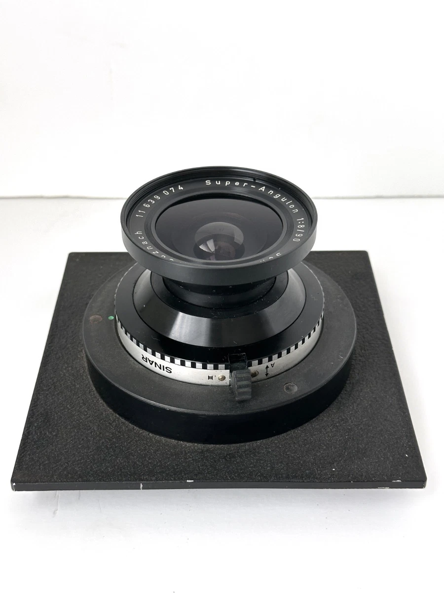 Schneider Super-Angulon 90mm Focal f/8 Camera Lenses for sale | eBay