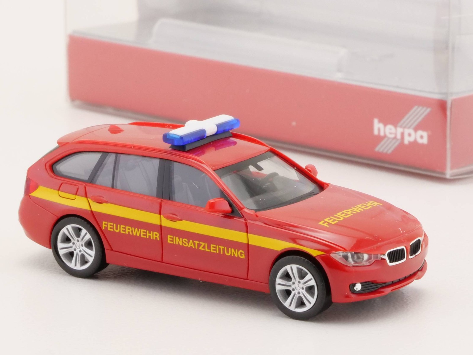 Herpa 090308 BMW 3 Series TM Fire Department ELW Mint! OVP SG 1703-15-45