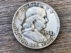 1958-D 50C Franklin Half Dollar