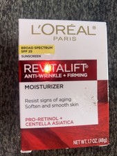 L Oreal Revitalift Anti-Wrinkle Firming Moisturizer SPF 25 1.7 oz Expires 2027