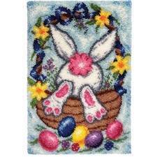 Herrschners  Hoppy Easter Latch Hook Kit