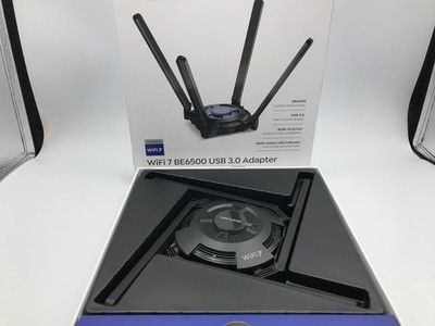 WAVLINK BE6500 WiFi 7 USB3.0 WiFi Adapter 2.4GHz/5GHz/6GHz for Windows 11/10