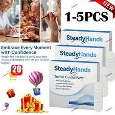 2X Steadyhands Tremor Control Patch, Steady Hands Control Patch -Hand Stabilizer