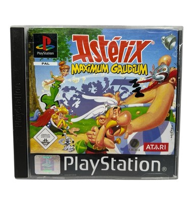 Asterix Maximum Gaudium - Sony  PlayStation 1 - OVP mit Handbuch