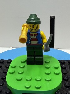 Lego Pirate Minifigure pi103 6253 CMF Lot Retired Rare HTF Vintage Blue Vest