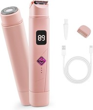2025 Upgraded Dermave Bikini Shaver - 2 in 1 Bikini Trimmer for Women with LCD D