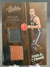 2016-17 Panini Absolute Tools of the Trade Jersey & Ball Isaiah Whitehead # /199