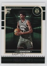 2024-25 Panini NBA Hoops Rookies AJ Johnson #253 19lw