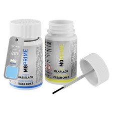Autolack Lackstift Set für Mini 853 Candy Blue Basislack Klarlack je 50ml