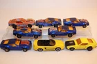 8 Vintage 1970's Matchbox Lesney Ford Mustangs BOSS / PISTON POPPER / SUNKIST