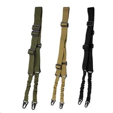 2 Point Rifle Gun Sling Strap Adjustable Hunting Shotgun Belts Outdoor