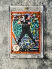 CJ Rodriguez 2021 Prizm Draft Picks Red Velocity Prizm Prospect Parallel