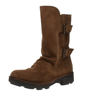 Fly London NACH177FLY - Damen Boots - Oil-Suede-Elephant