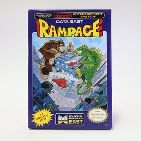 Rampage (NES) CIB - Authentic Great Condition