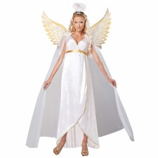 Guardian Angel Heaven Christmas Biblical Good Friday Easter Womens Costume