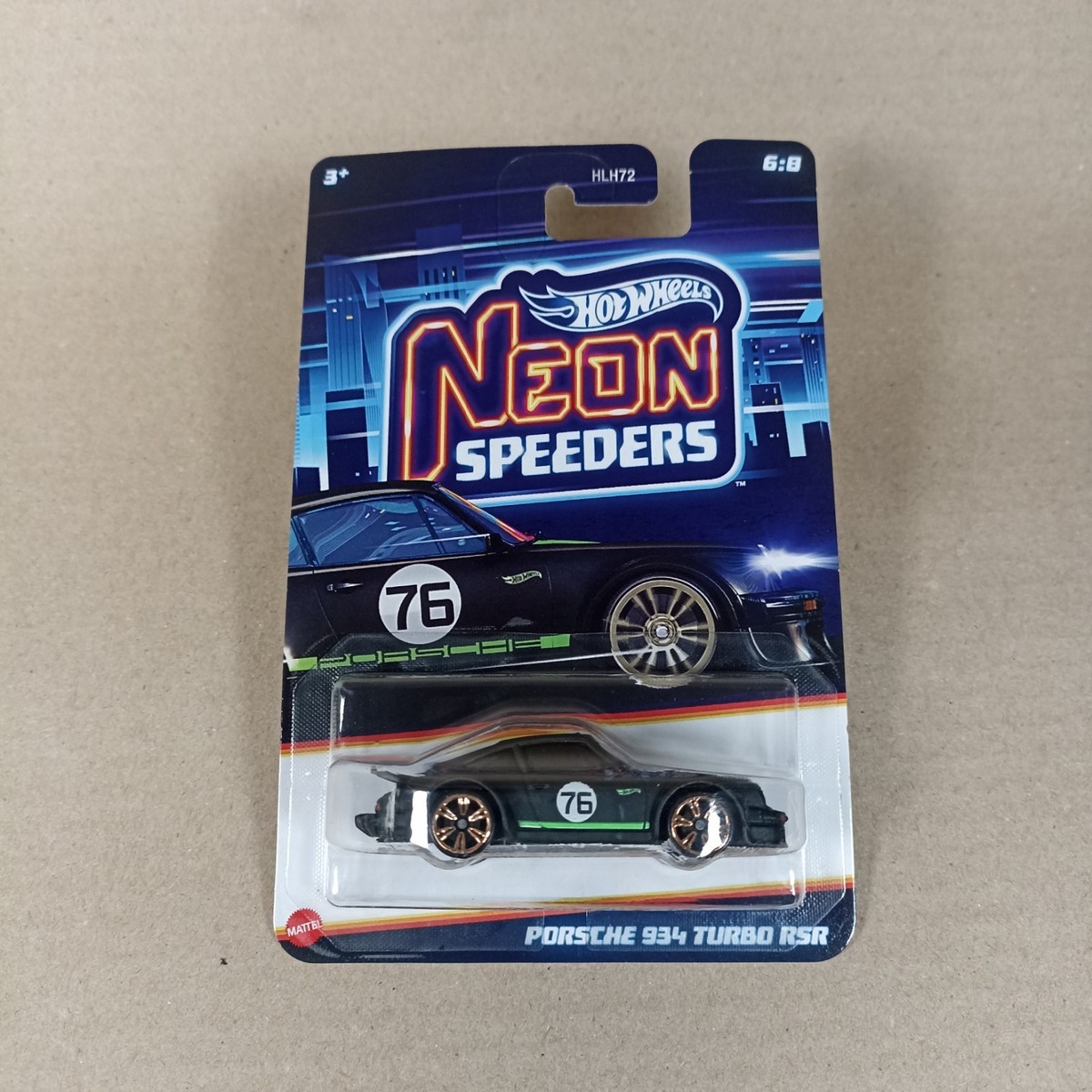 Hot Wheels Neon Speeders (6:8) Porsche 934 Turbo RSR 2025 | eBay