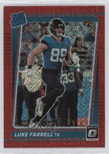 2021 Panini Donruss Optic Rated Rookie Red Mojo Prizm Luke Farrell #287 6o3