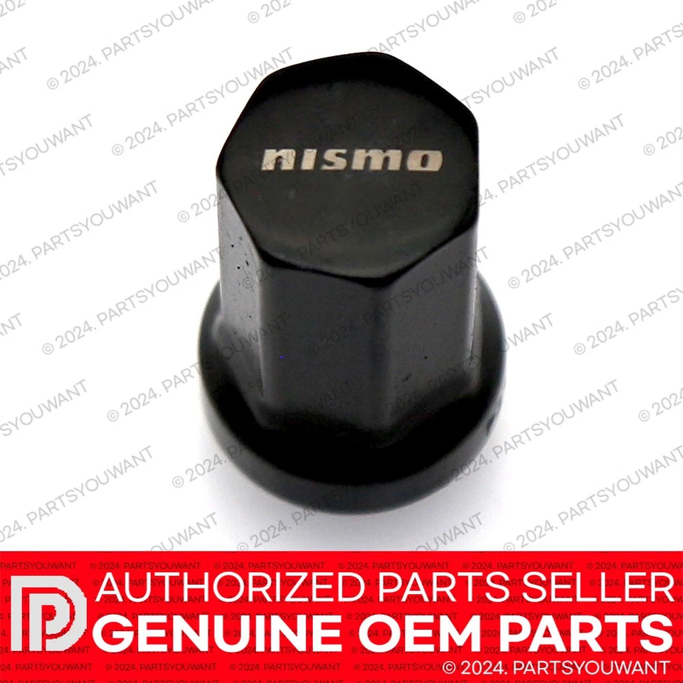 正品 JDM Nismo Type 7 方形 M12x1.25 34 毫米车轮凸耳螺母套装 40220-RN810 全新 — 第 4/4 张图片