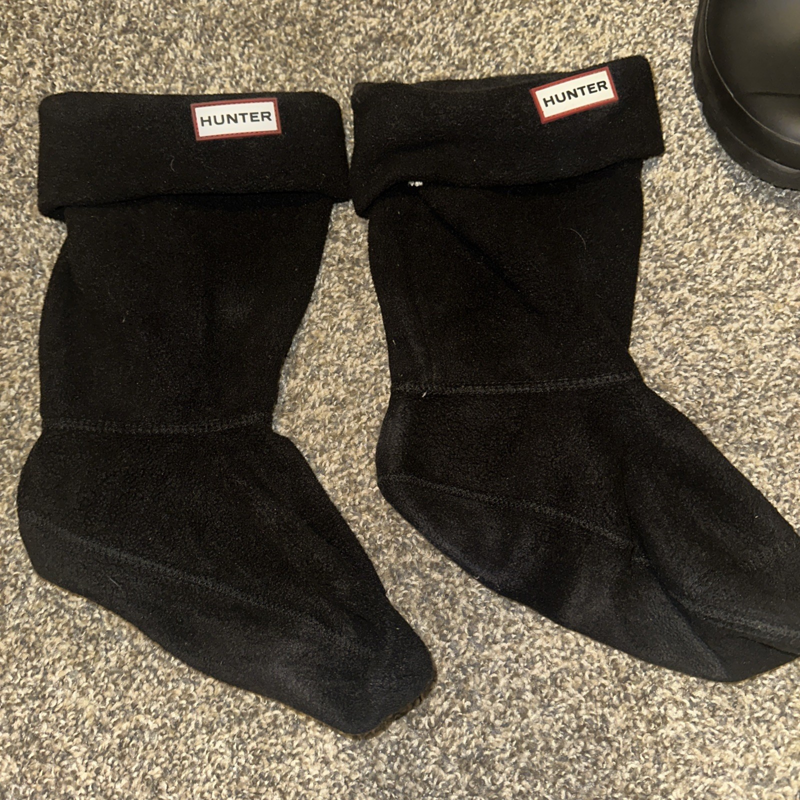 Hunter boot insert socks size 8/9 - image 1