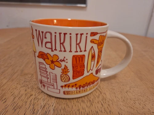 Starbucks 2018 Waikiki Been There Series Mug, 14 oz.