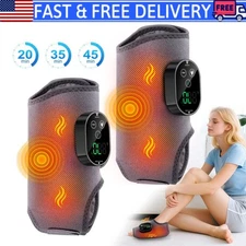 Cordless Foot Ankle Massager Relieve Ankle Pain 6 Heat Levels, 3 Vibration Modes
