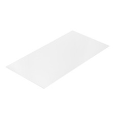 ABS Plastic Sheet 24 Inch x 12 Inch x 0.04 Inch ABS Styrene Sheets White