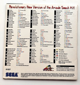 Virtua Fighter Remix (Sega Saturn, 1995) Not For Resale Tested & Cleaned!