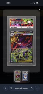 Mega Gengar EX 284/217 | ACE 10 | Ascended Heroes | Perfect Subgrades