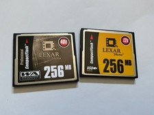 2pcs 256mb Lexar Compactflash CF I memory card CF Router, NIKON CANON cameras