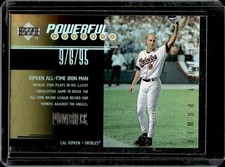 1999 Upper Deck PowerDeck Cal Ripken Jr. Powerful Moments Auxiliary Power #P3
