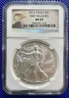 2012 ~ Silver Eagle S$1 ~ NGC MS69 ~ FIRST RELEASES ~ #3565281-216
