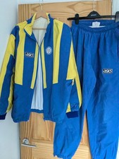 Vintage Leeds United Asics Track Suit 1993-95  Size M