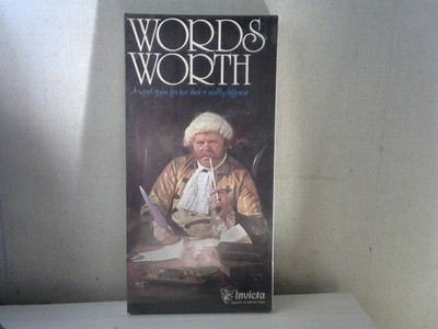1975 Vintage Words Worth Board Game by Invicta