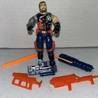 GI Joe Mercer Vintage Action Figure With 5 Weapons!  3.75” Clean Color Hasbro