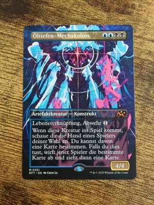 MAGIC THE GATHERING Ätherdrift Öltiefen-Mechakoloss Mythic DFT0351 NM