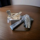 Crown Royal Collectable, Stainless Steel Bar Tools With Wood Holder — photo 5