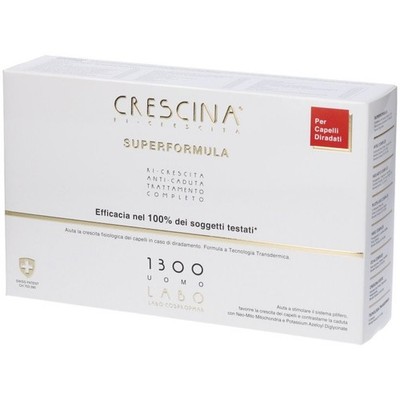 Labo Europa Crescina Ri-Crescita 1300 Trattamento Uomo per Capelli