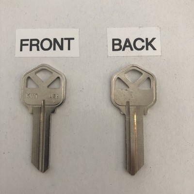 2PCS - kw1 key blanks, work with Weiser smart locks, kwikset keyway