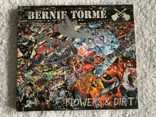 BERNIE TORME - Flowers & Dirt 2 x CD Signed. Blues Hard Rock Metal Punk Maiden