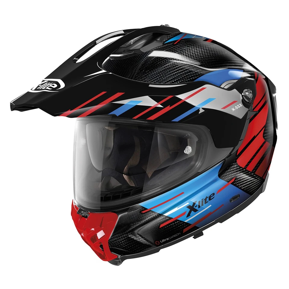 B-WARE X-Lite X-552 Ultra Carbon Waypoint Helm (schwarz/carbon/rot/blau) Gr: L - Bild 1 von 1